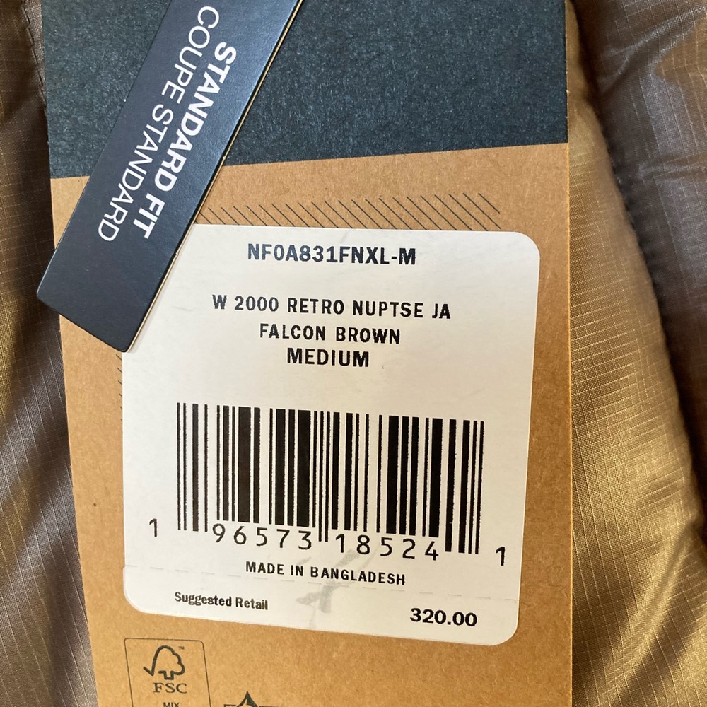 The North Face Women's Metallic Taupe Puffer Coat - Picture 10 of 10